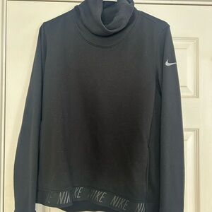 Nike Men's Turtleneck Black Sweater